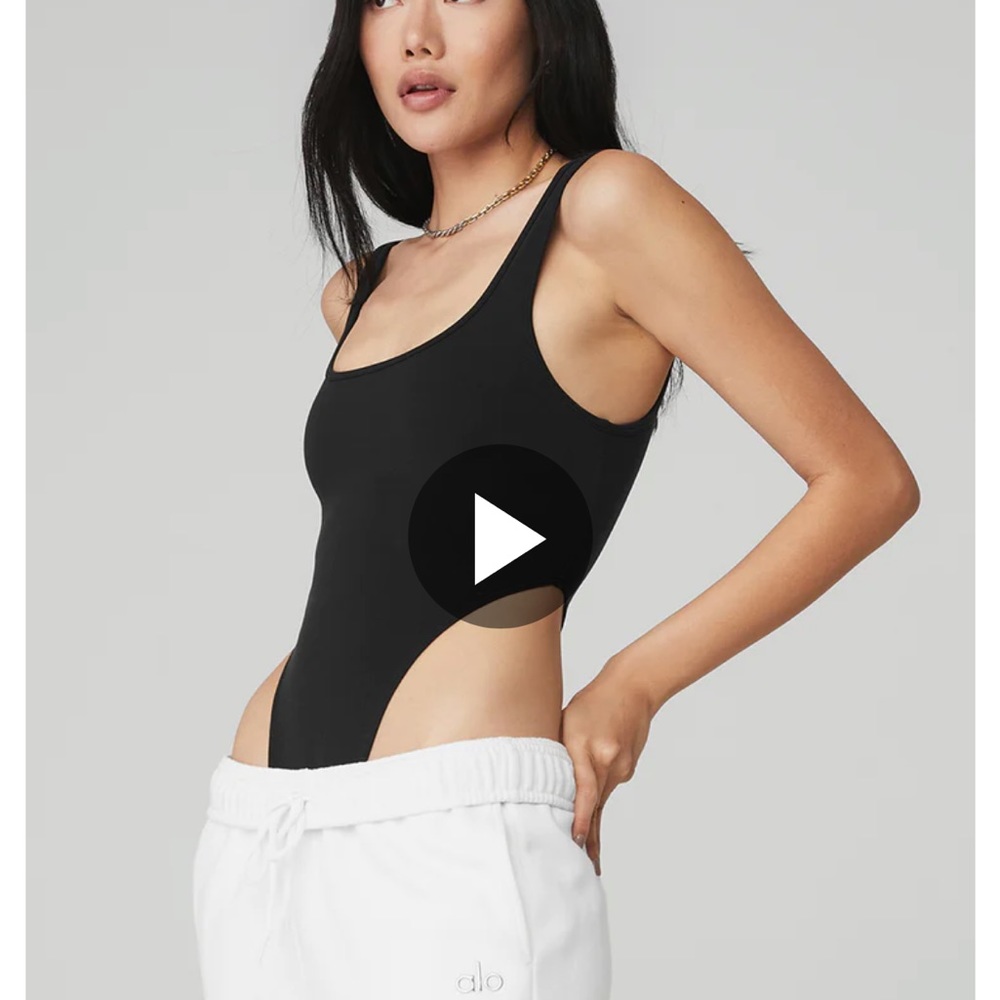 ALO Yoga Black Bodysuit